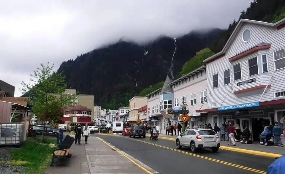 Juneau cruise port - Juneau downtown - Alaska