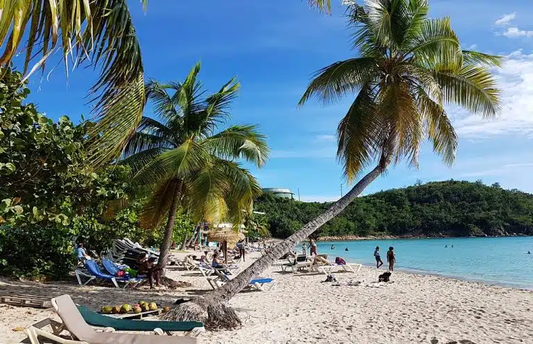 Lindberg Bay Beach near St Thomas cruise port