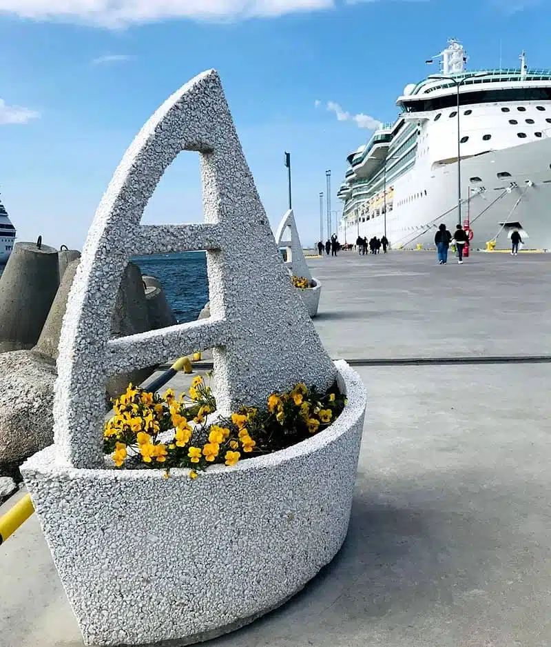 Tallinn cruise port - cruise passenger quay