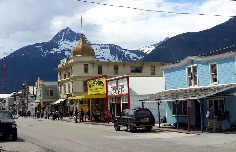 Skagway downtown - Skagway cruise port