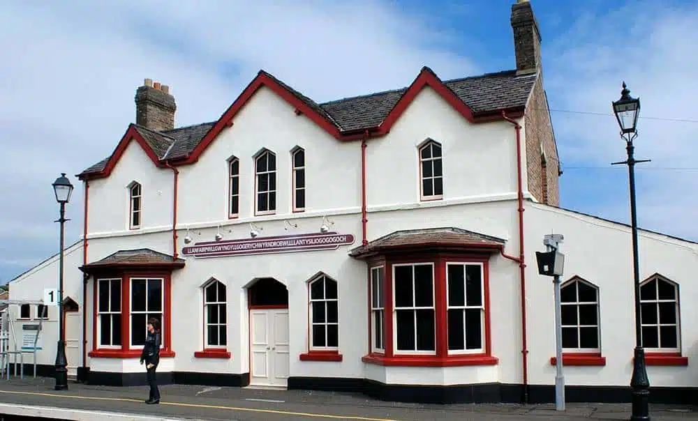 Llanfairpwll Railway Station, Wales