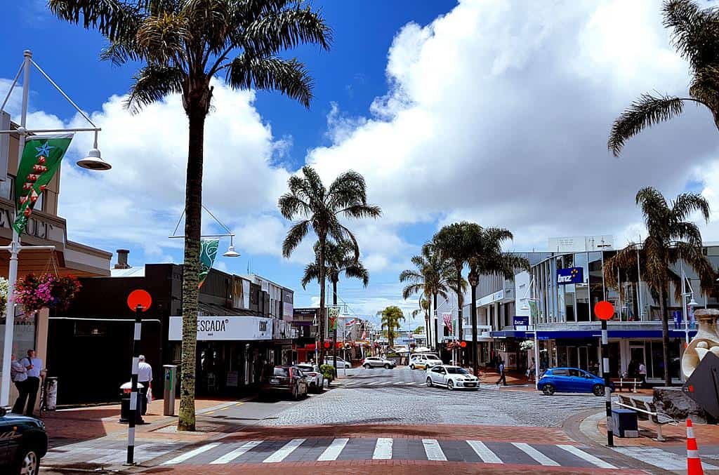 Tauranga downtown