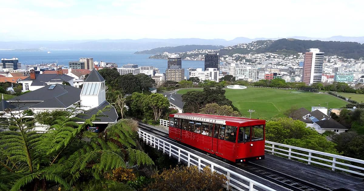 Wellington Cable Car ride