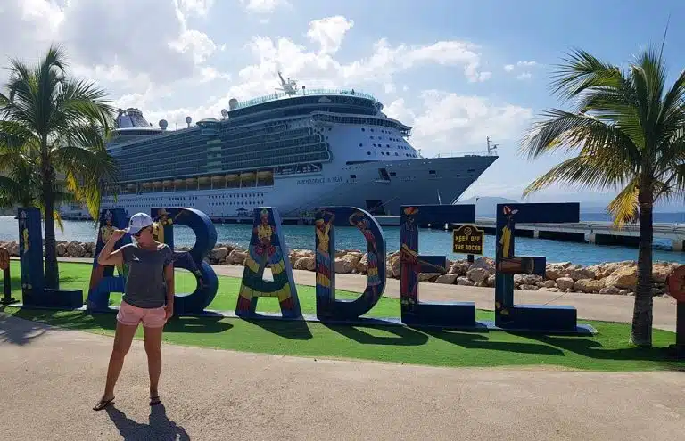 Labadee Welcome sign