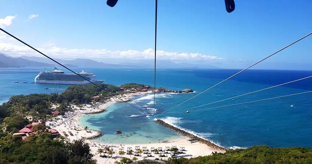 Labadee Zipline - Dragon's Breath Flight Line