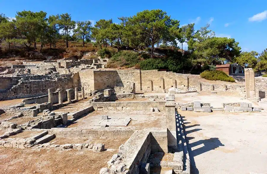 Ancient Kamiros - Lower Terrace