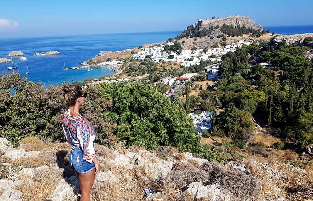 Lindos village, Rhodes island