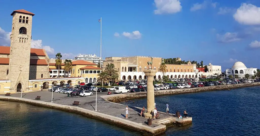 Mandraki Port - The Governor's Palace