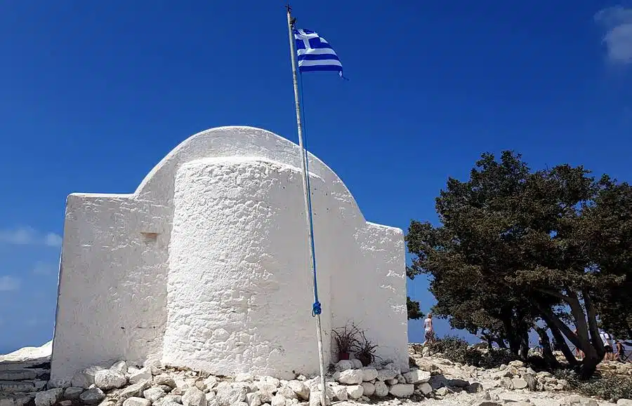 The Chapel of Agios Panteleimon - Monolithos Castle Rhodes