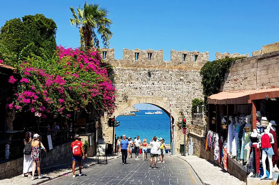 Virgin Mary's Gate - Rhodes Old Town