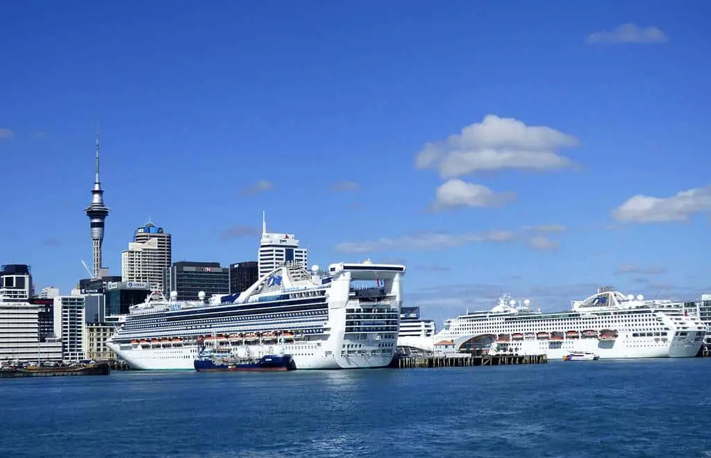 Auckland cruise port