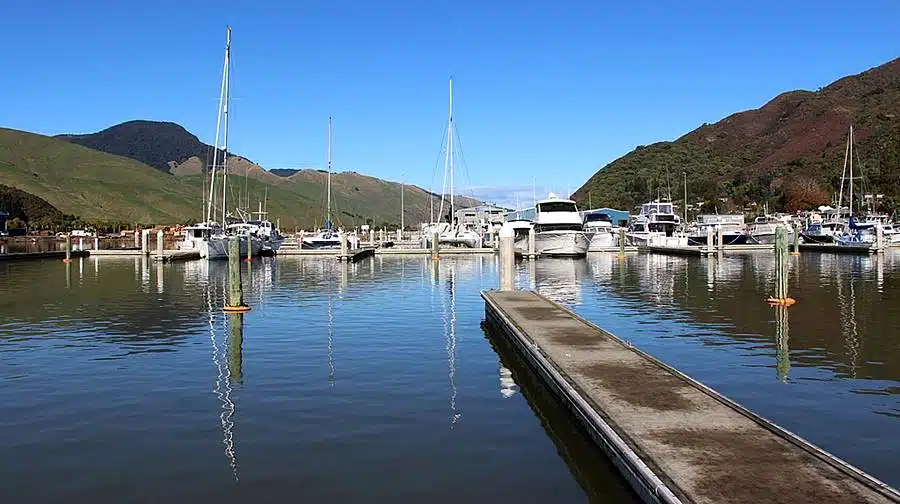 Havelock Marina, Marlborough region, NZ