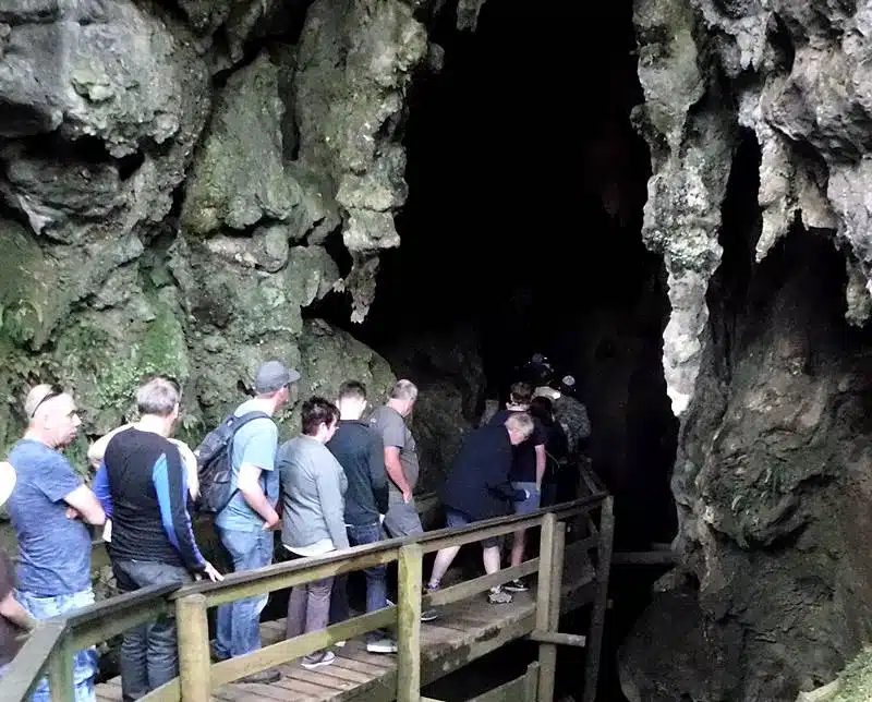 Kawiti Caves entrance