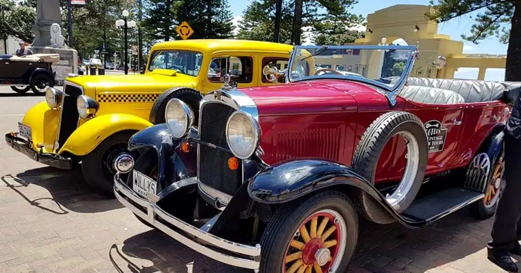 Napier downtown cars