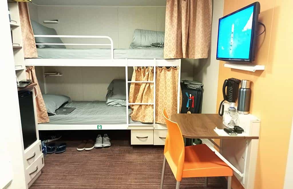 cruise ship living quarters