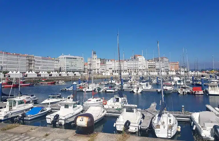 La Coruna cruise port, Espana