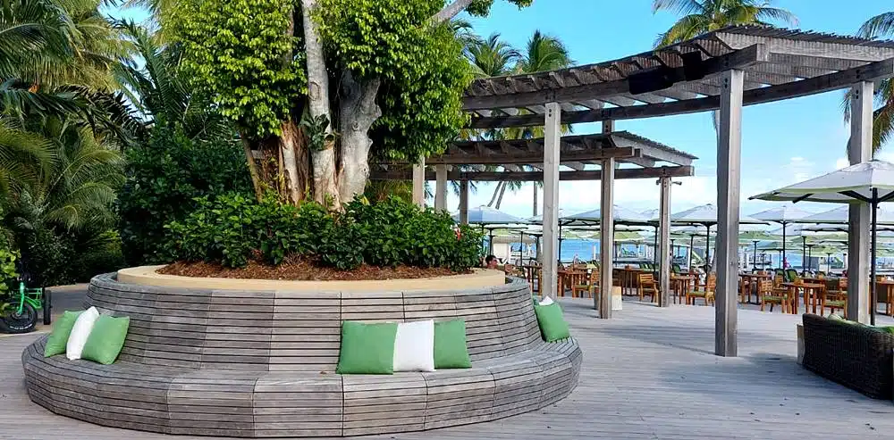 Coco Beach Club lounge area, Perfect Day at Cococay port