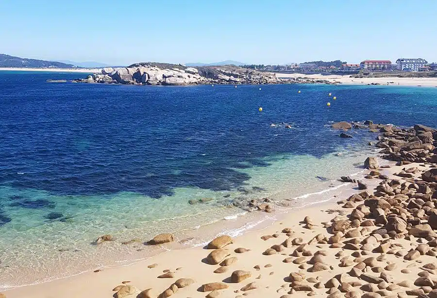 Galicia's coast, on the way to Pontevedra. 