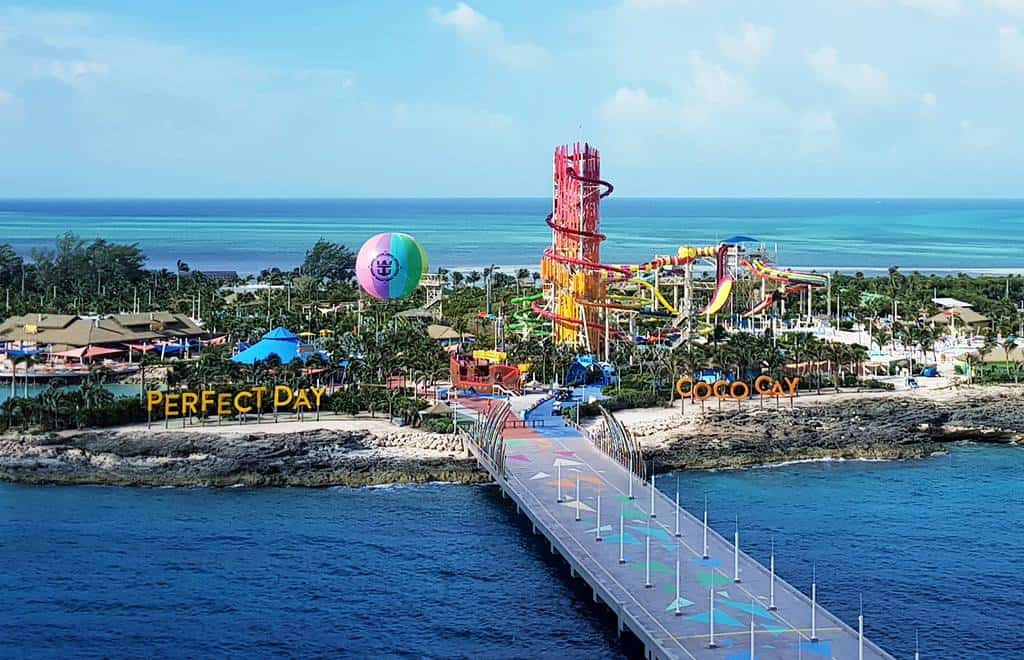 Perfect Day at Cococay Bahamas panorama