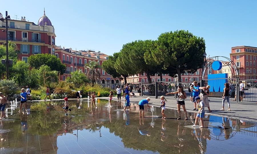 Fontaine Miroir d’Eau, Nice