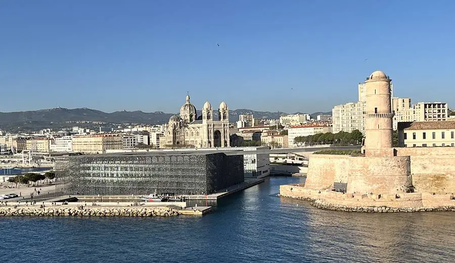 Marseille - MUCEM, Marseille Cathedral and Fort Saint Jean