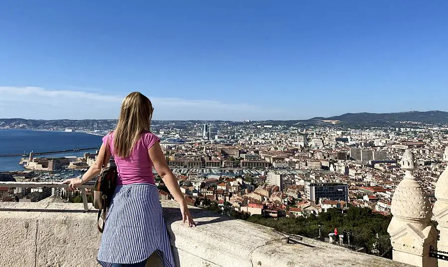 Marseille - Notre Dame de la Garde view from the top