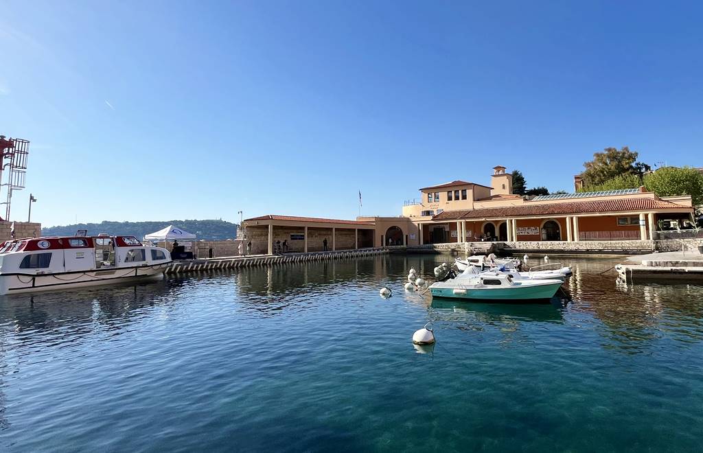 Villefranche cruise port - tender port
