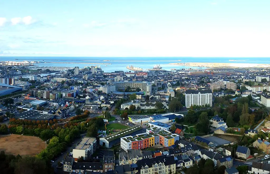 Cherbourg panorama