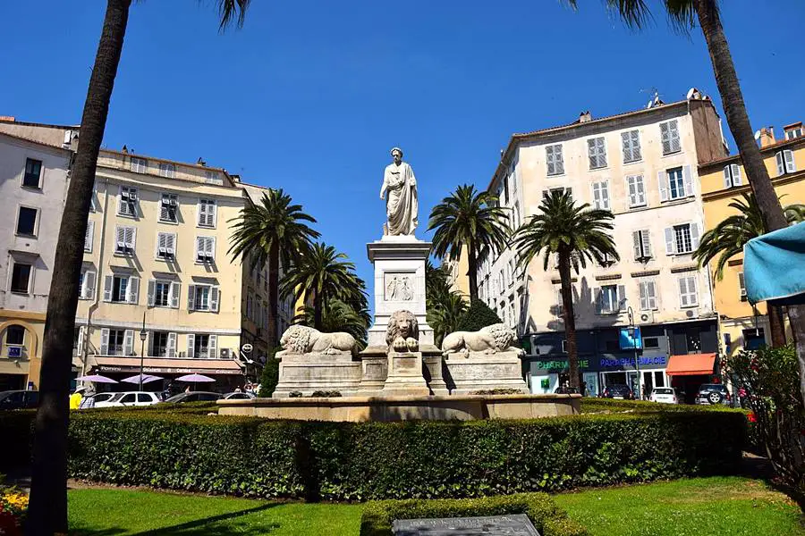 Statue of Napoleon, Place Foch, Ajaccio