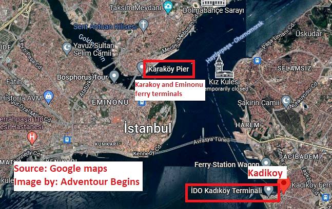1-day Istanbul itinerary - Galata Tower, Kadikoy district