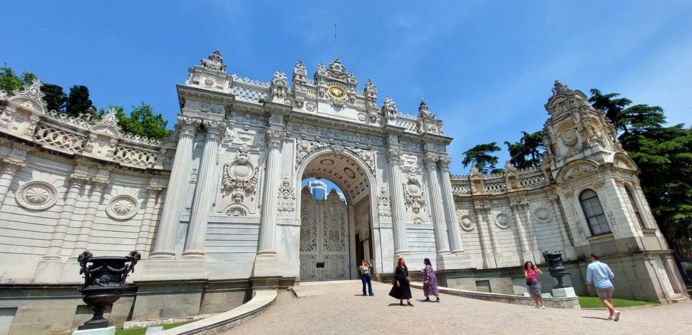Dolmabahce Palace gate