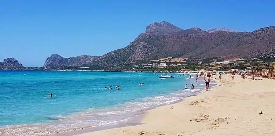 Falassarna beach Crete