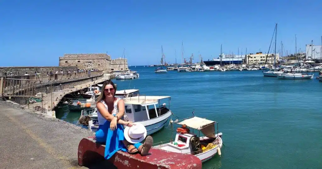 Heraklion port