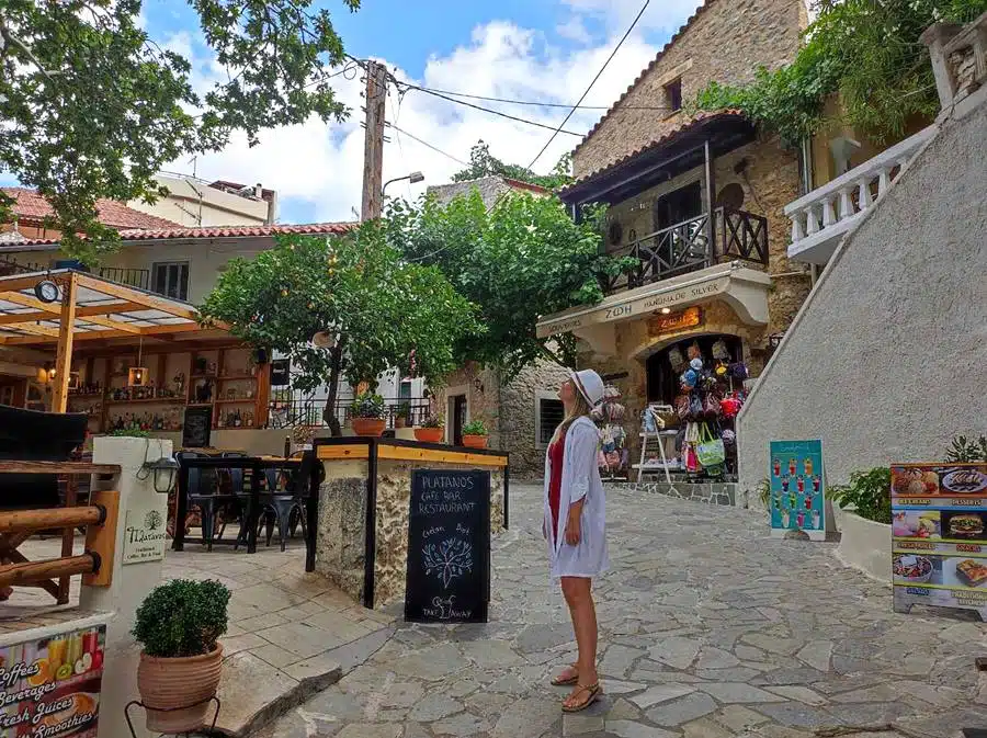 Spili village, Crete