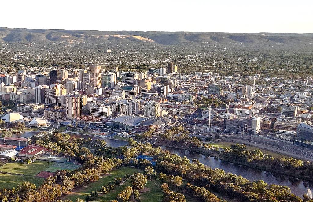 Adelaide city panorama