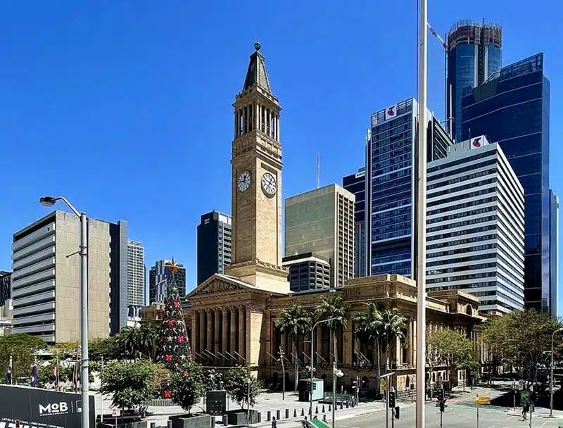 Brisbane cruise port - Brisbane City Hall