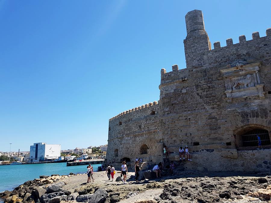 Koules fortress, Heraklion Venetian harbour