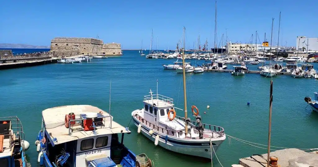 Old Venetian Harbour Heraklion