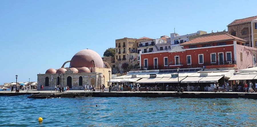 Old Venetian Port of Chania and Yali Mosque