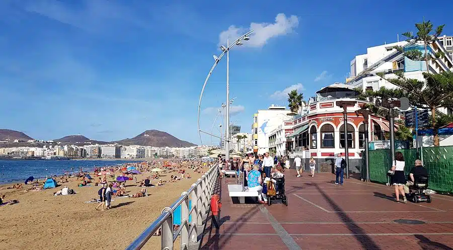 Las Canteras beach, Las Palmas de Gran Canaria