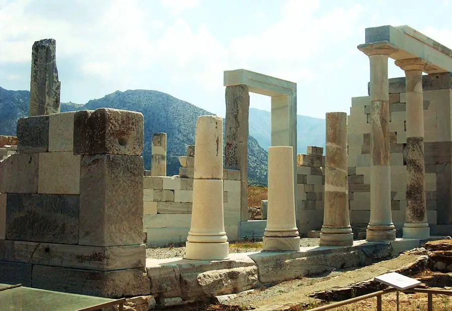 Delos archaeological site, Greece