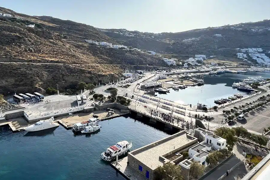 Mykonos Cruise Port - New Port