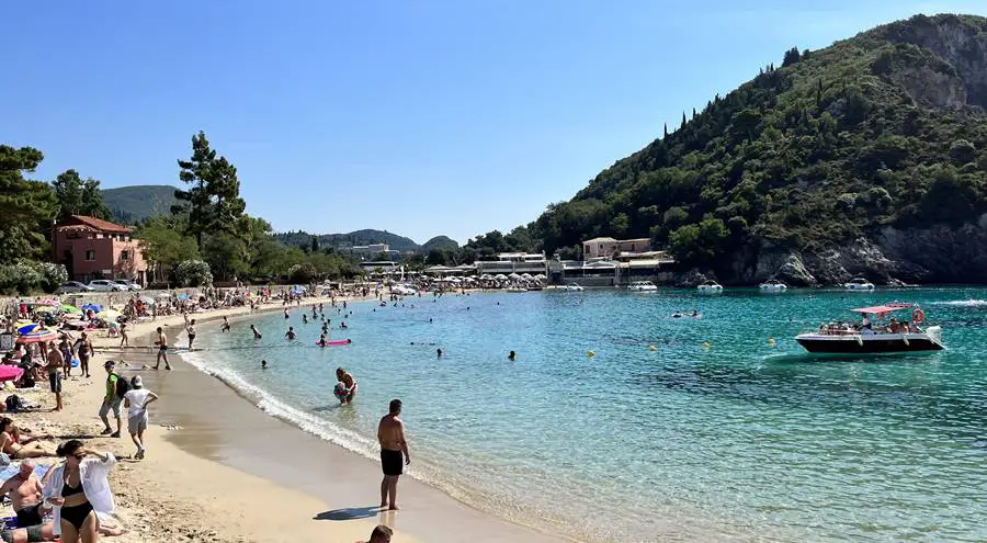Agios Spiridon Beach Corfu