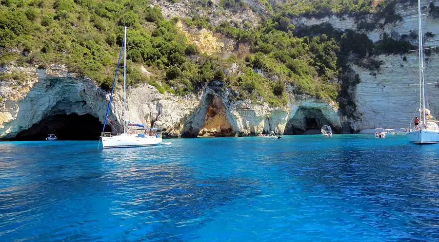 Paxos and Antipaxos Blue Caves