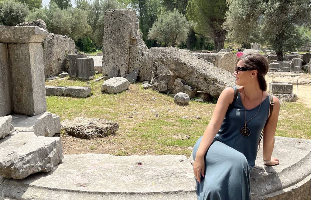 Ancient Olympia - archaeological ruins