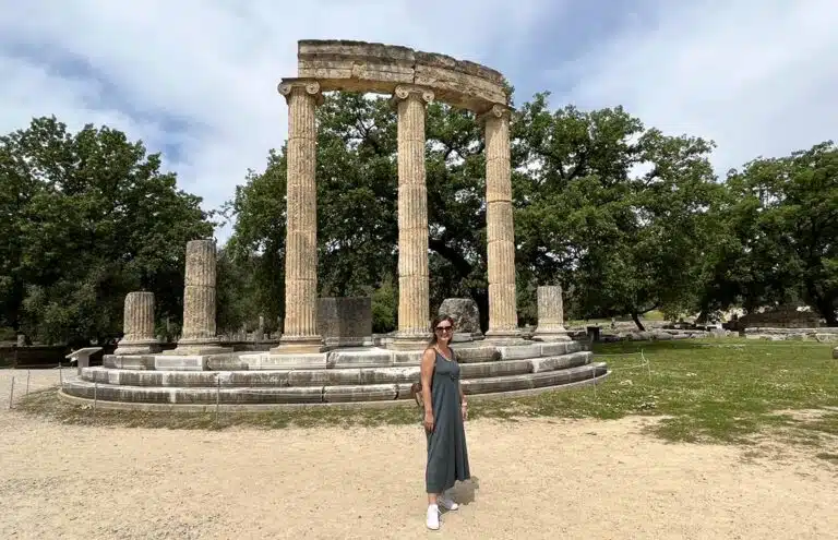 Ancient Olympia archaeological site