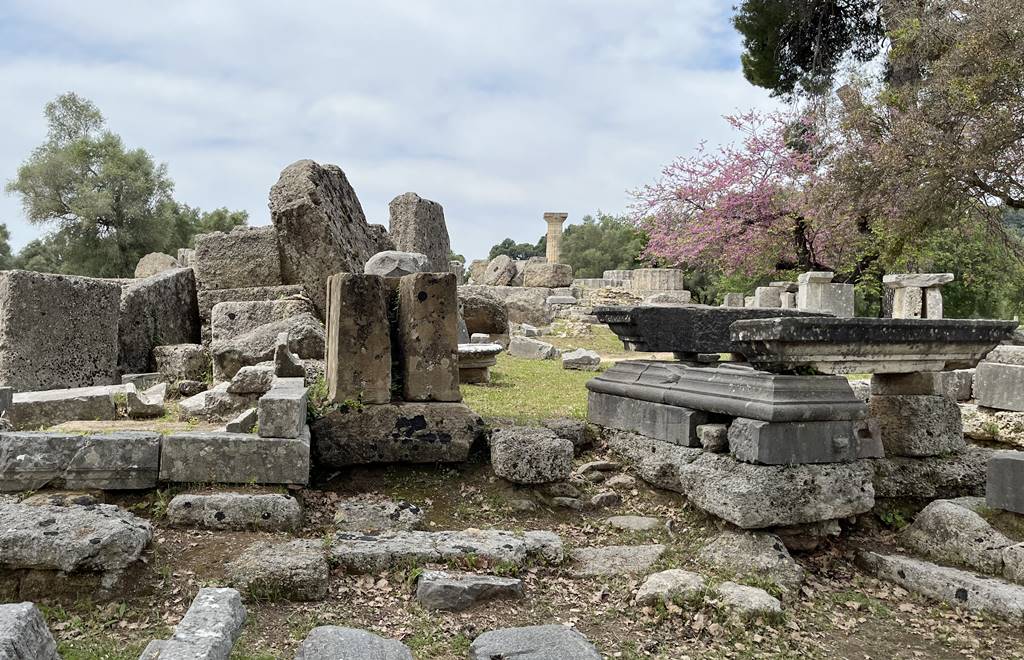 Olympia near Katakolon port