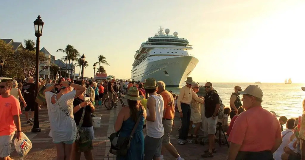 Mallory Square and Key West cruise port