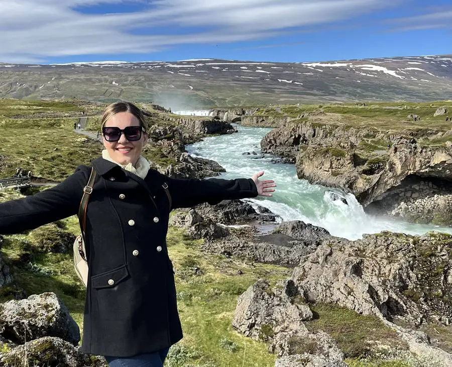 Akureyri - Goðafoss Waterfall nature