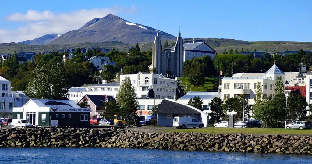Akureyri Old Town is located a 5-minute walk from Akureyri cruise port